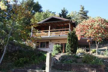 Maison de campagne pour 3 personnes, avec balcon et jardin à Murbach