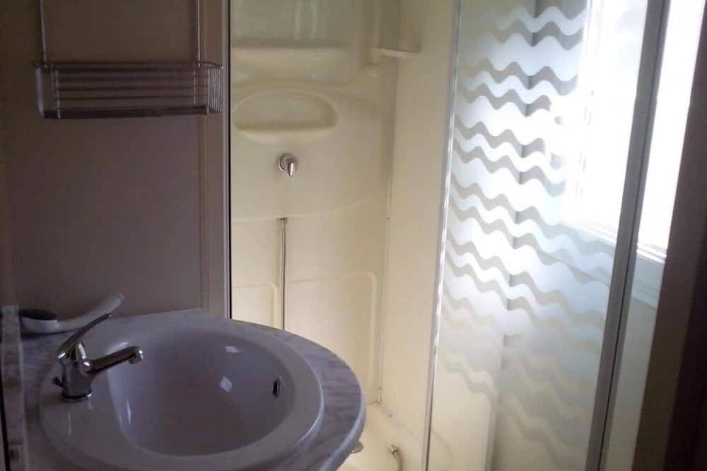 Zecamping 4 étoiles piscine mobil-home Tv Bbq clim 36m2 in Mialet, Cevennen