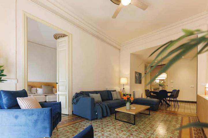 Apartamento de vacaciones para 7 personas, con balcón - 1