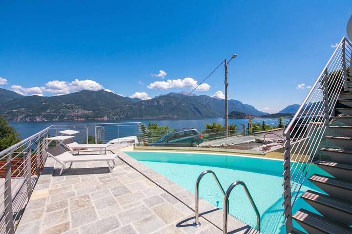 Penthouse pour 10 personnes, avec vue sur le lac ainsi que piscine et terrasse, adapté aux familles dans Menaggio - 3