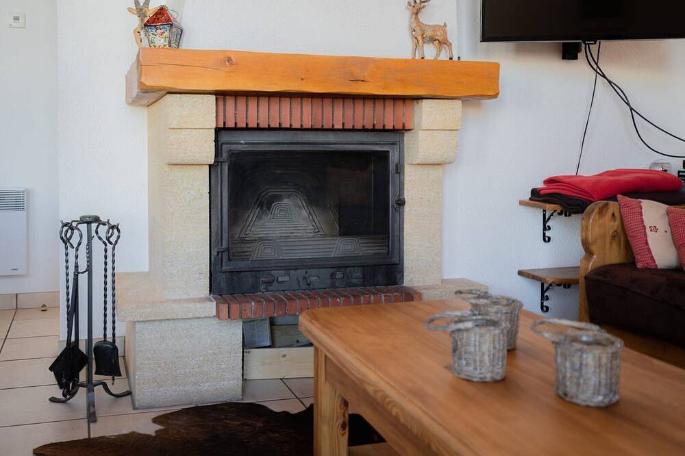 Detached chalet (6p). 3 bedrooms and 2 bathrooms. In the centre of Vallandry, with a beautiful view in Landry, Parque Nacional de Vanoise