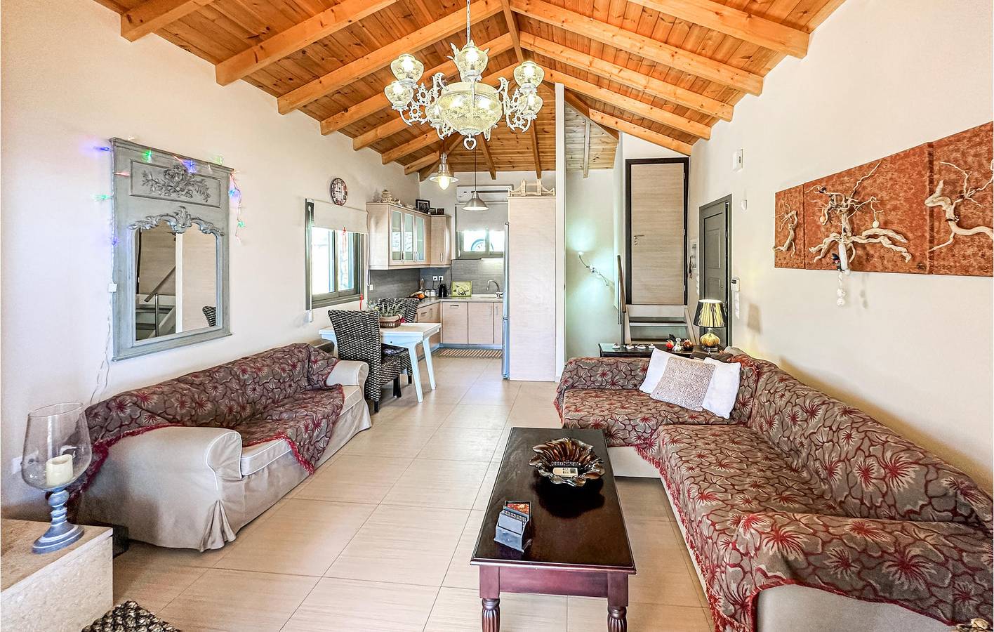 Apartment mit Meerblick, Terrasse und WiFi, 2 km zum Strand in Xiropigado, Kynouria