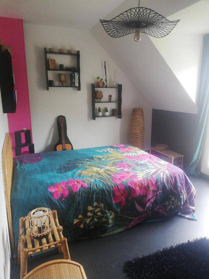 Maison de campagne pour 3 personnes, avec jardin et terrasse, adapté aux familles