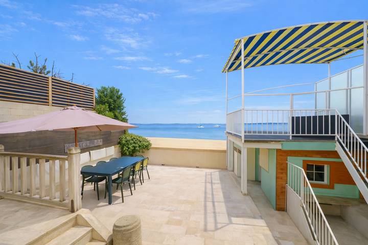 Villa pour 12 personnes, avec balcon, adapté aux familles au Bassin d'Arcachon