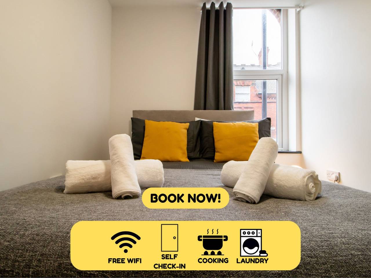 Appartement entier, 1Br Urban Retreat in Central Sunderland in Sunderland