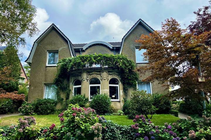 Ferienwohnung für 2 Personen, mit Balkon/Terrasse und Terrasse sowie Garten in der Husumer Bucht