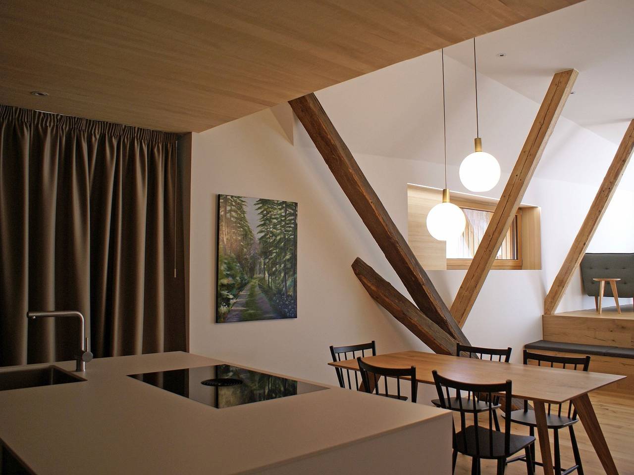 Ganze Wohnung, Apartment 'Unter Der Linde' mit gemeinsamer Terrasse, Gemeinschaftsgarten und Wlan in Unterkirnach, Mittlerer Schwarzwald