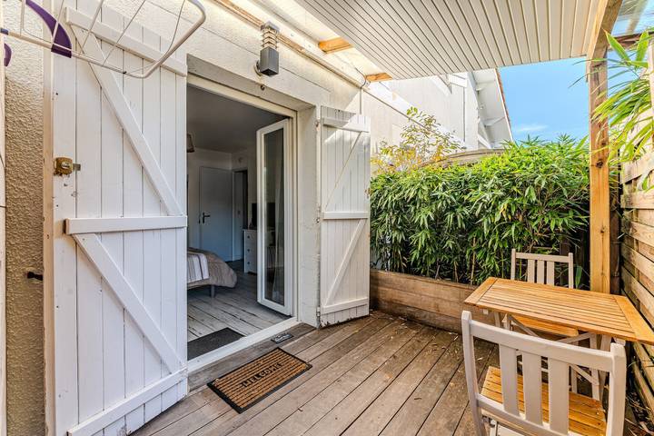 Location de vacances pour 2 personnes, avec jardin à Gujan-Mestras