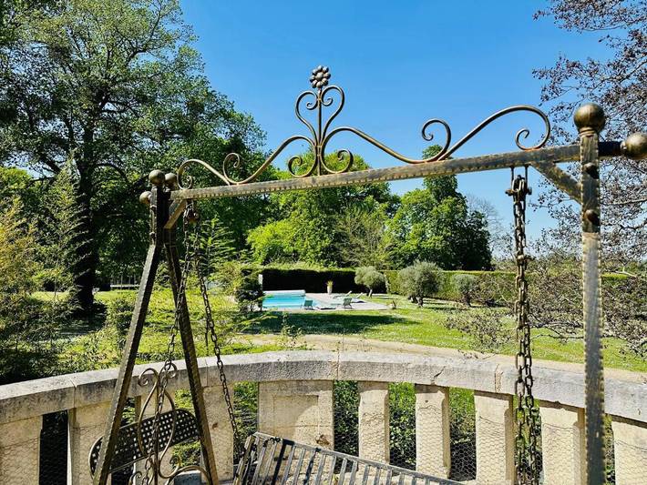 Maison de campagne pour 15 personnes, avec vue ainsi que piscine et jardin à Saint-Sulpice-et-Cameyrac - 2