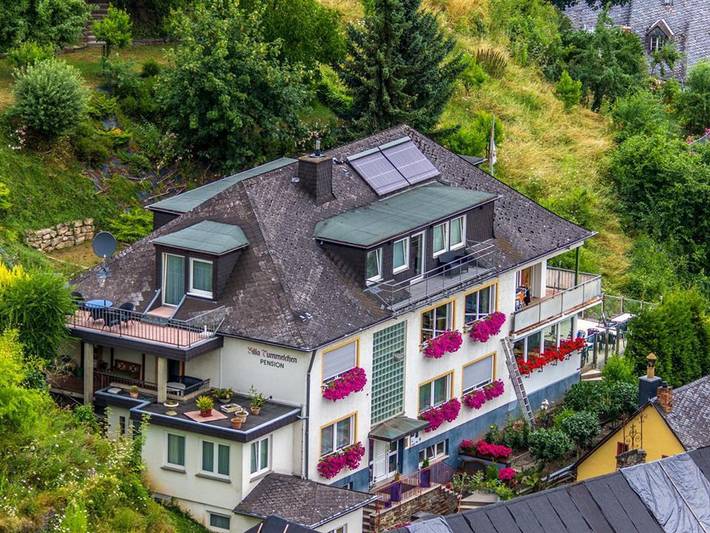 Hotel für 3 Personen, mit Balkon und Garten, kinderfreundlich in Reichsburg Cochem - 2