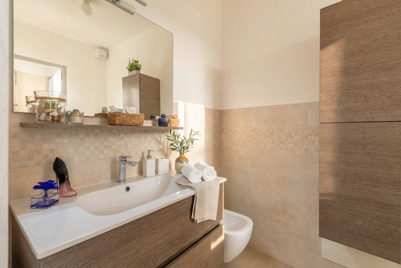 Appartamento intero, Appartamento Miral Suite ad Alghero con parcheggio, balcone e vicino alle spiagge in La Cunetta, Alghero