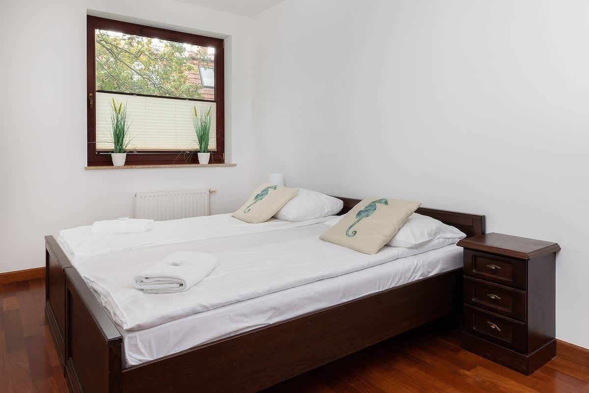 Ganze Wohnung, Ferienwohnung für 4 Personen mit Balkon/Terrasse in Zoppot, Dreistadt