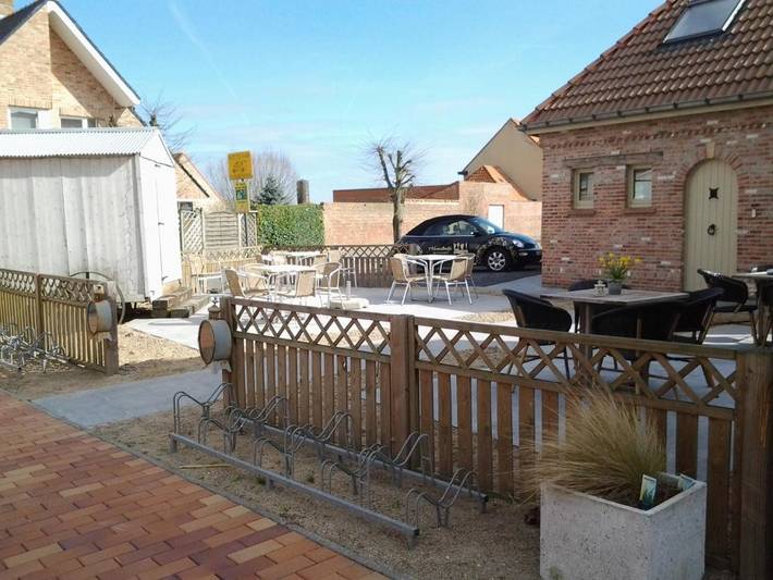 Chambre d’hôte pour 2 personnes, avec Terrasse ainsi que Jardin et Vue à Nieuwpoort