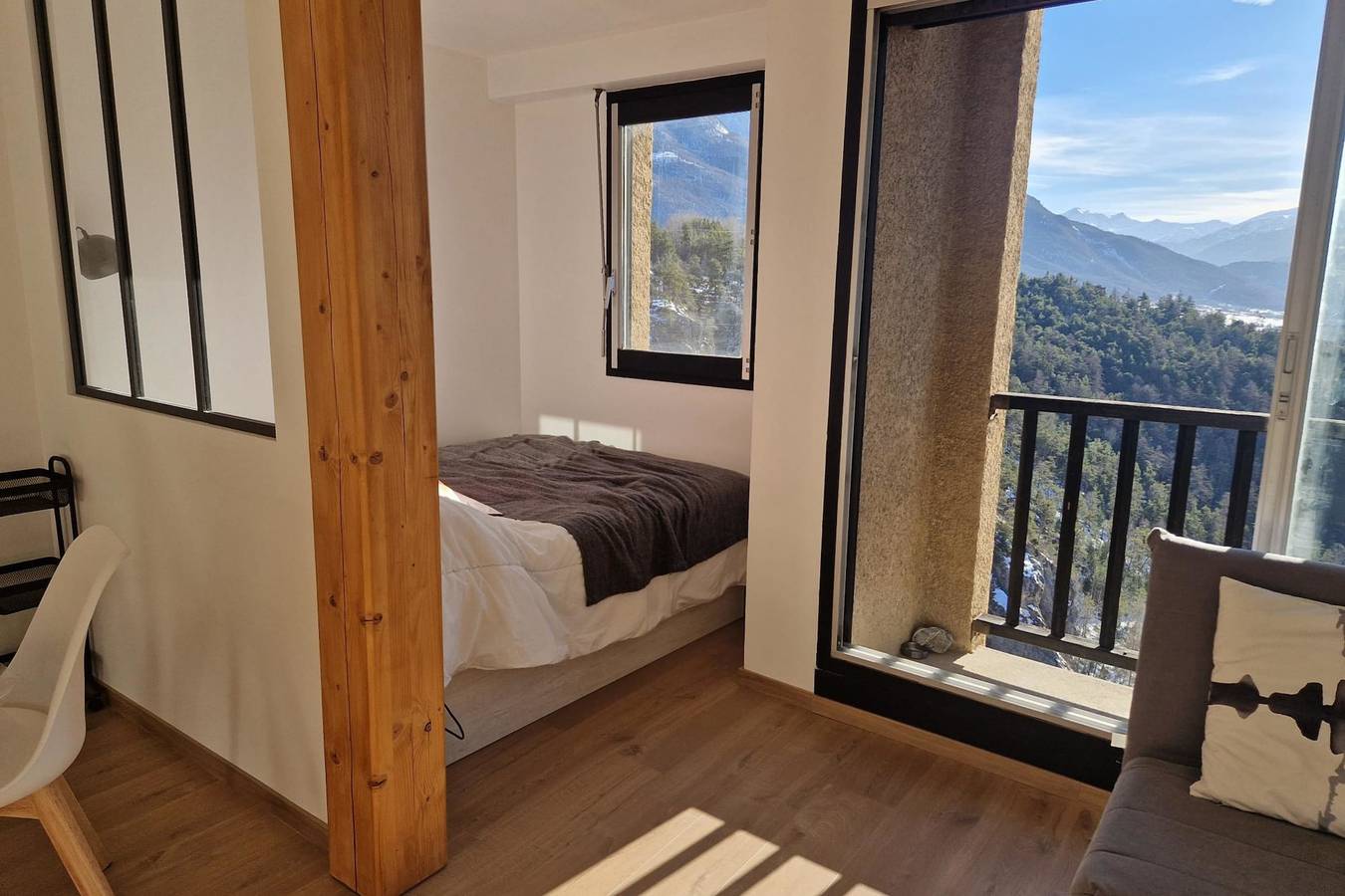 Appartement entier, Perle rare avec vue incroyable sur tout Briançon in Briançon, Serre Chevalier