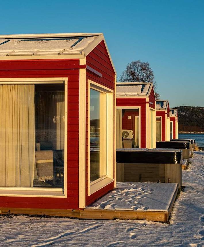 Ferienhaus für 2 Personen, mit Whirlpool und Sauna sowie Garten in Norwegen - 3
