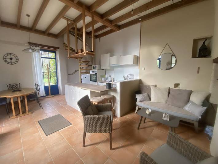 Gîte pour 4 personnes, avec terrasse et sauna ainsi que jardin et jacuzzi à Barfleur - 3