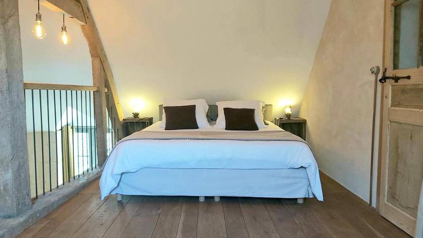 Maison de vacances pour 12 personnes, avec jardin, animaux acceptés