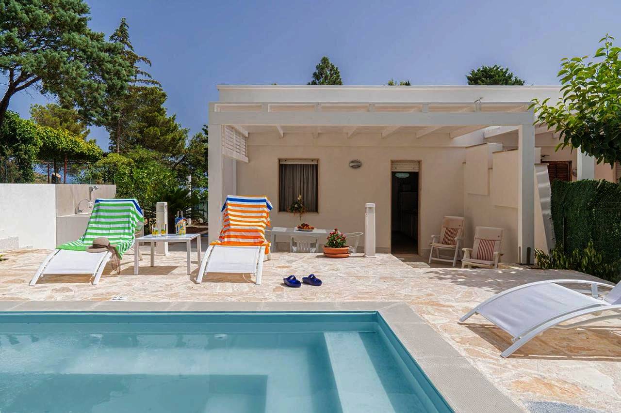 Villa with Swimming Pool and Sea View in Scopello (Sicilia), Castellammare del Golfo