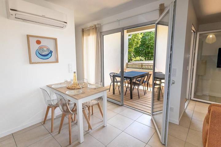 Appartement de vacances pour 4 personnes, avec balcon, animaux acceptés