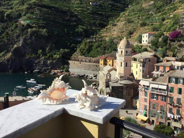 B&b per 3 persone, con terrazza e panorama in Vernazza