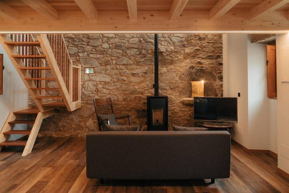 Ganze Wohnung, La Casa de la Pradera in A Baña, Costa de Galicia