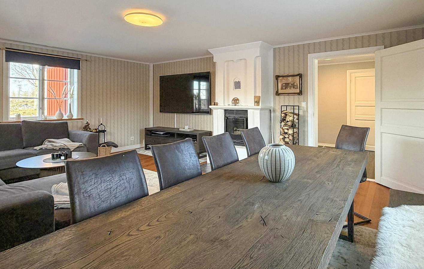 Ferienhaus für 8 Personen mit Garten in Tived distrikt, Laxa