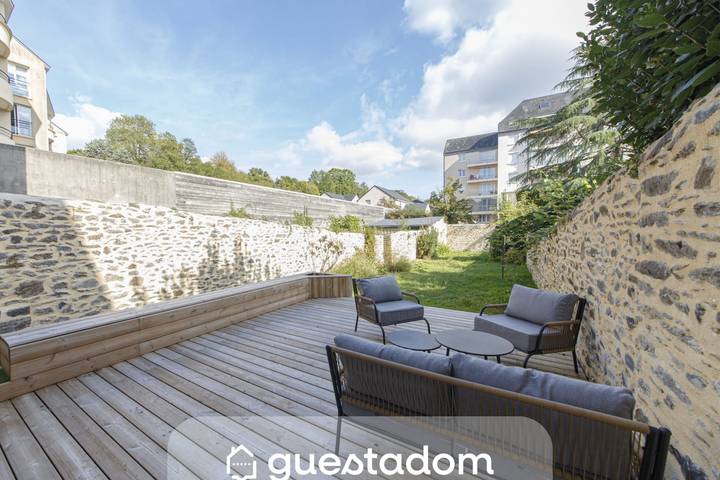 Appartement de vacances pour 4 personnes, avec Terrasse et Jardin