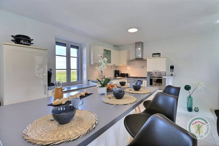 Gîte für 4 Personen, mit Terrasse und Ausblick in Mont-Saint-Michel-Bucht - 4