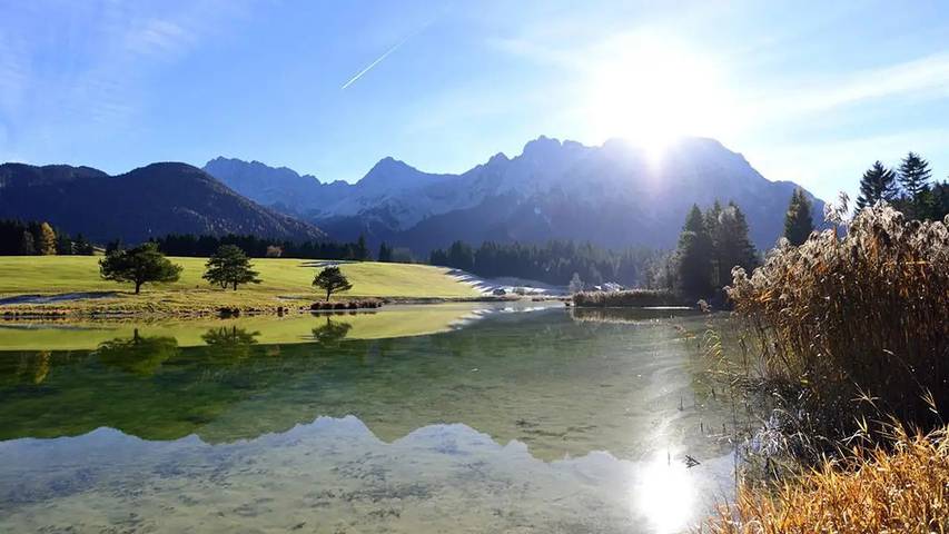 Ferienwohnung für 4 Personen, mit Balkon und Terrasse im Mittenwald - 4