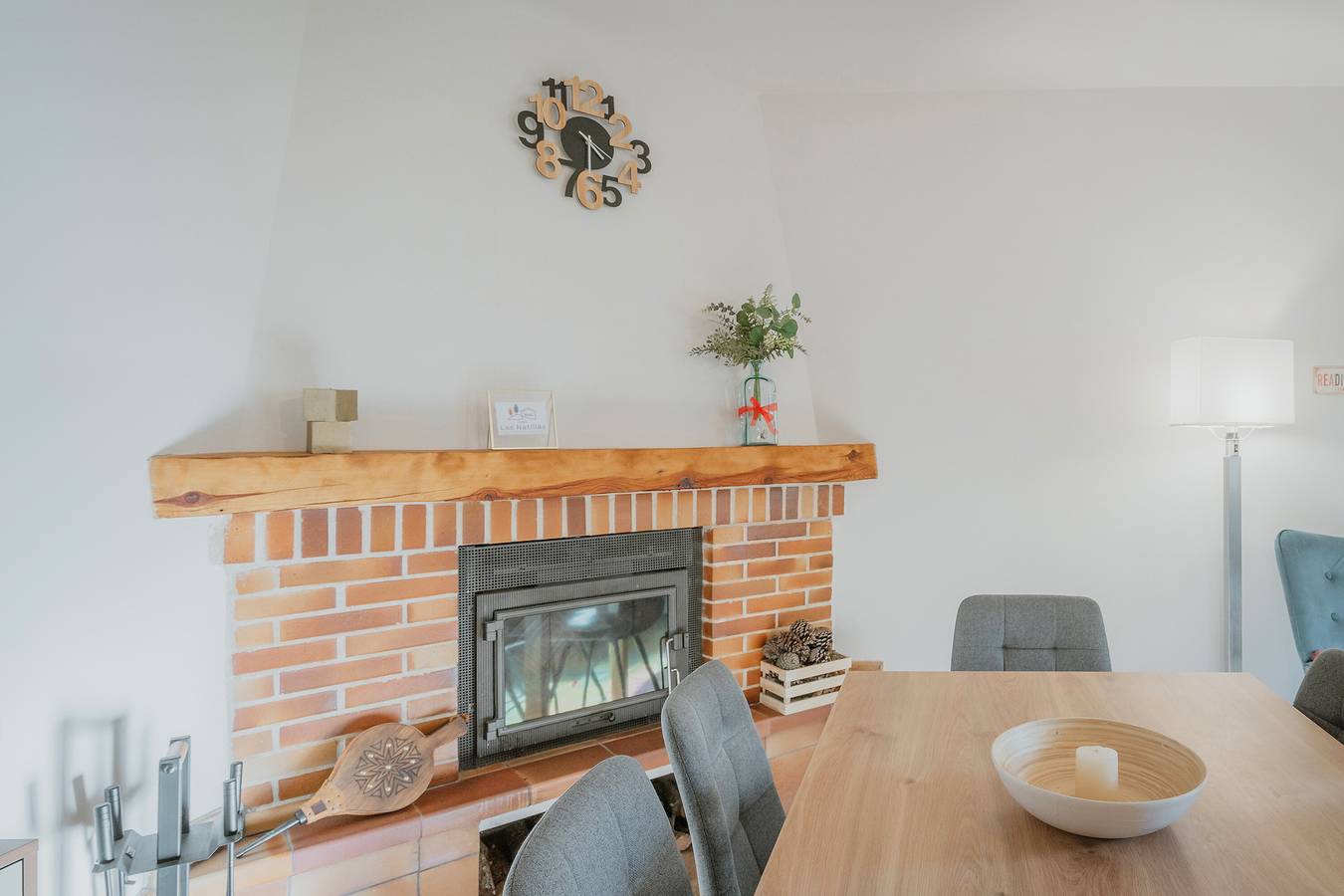 Ferienhaus 'Las Natillas Con V' mit Bergblick, privater Terrasse und Wlan in Martín Miguel, Segovia Provinz