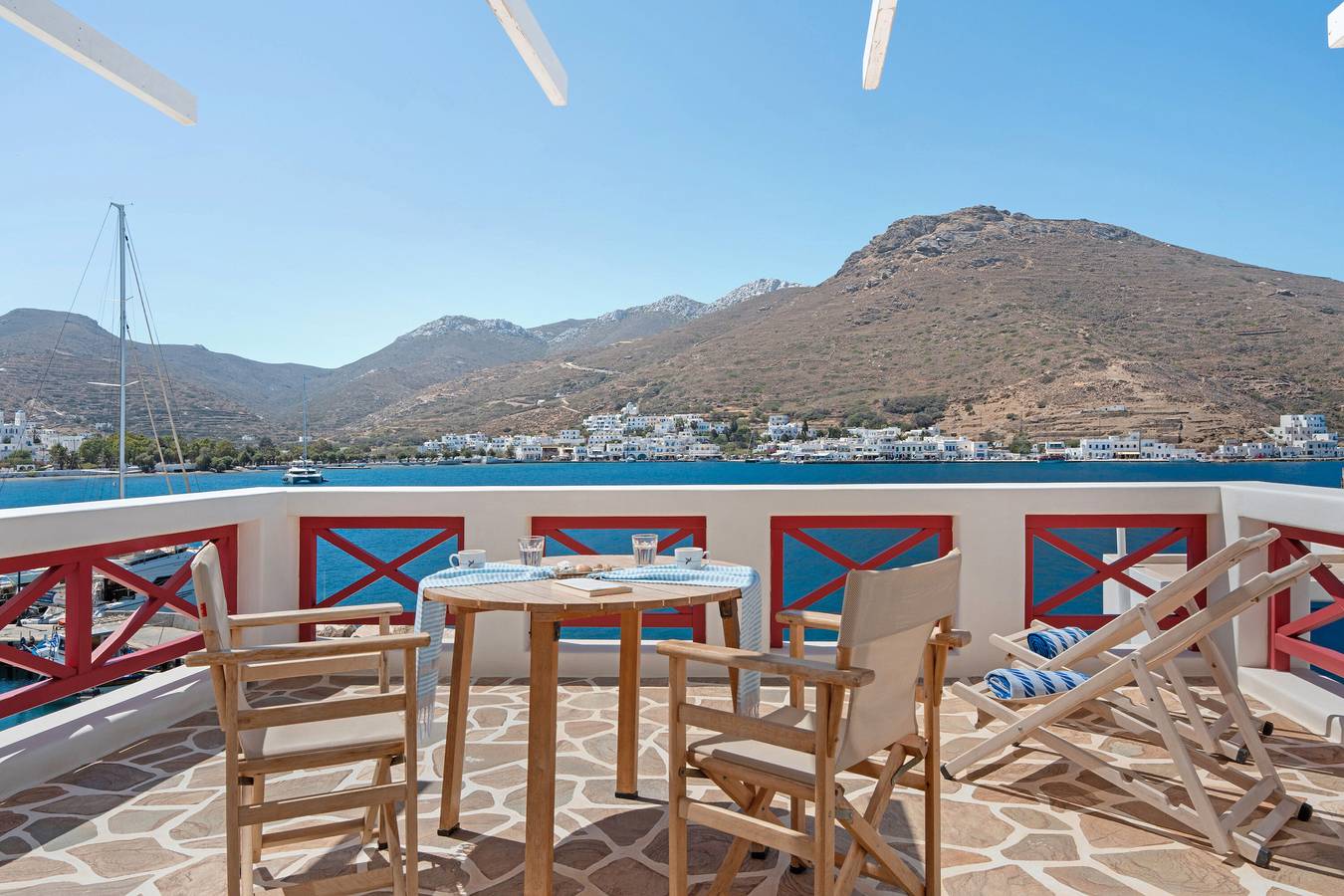 Entire apartment, Apartment 'Nicolas House 1' with Sea View, Wi-Fi and Air Conditioning in Amorgos