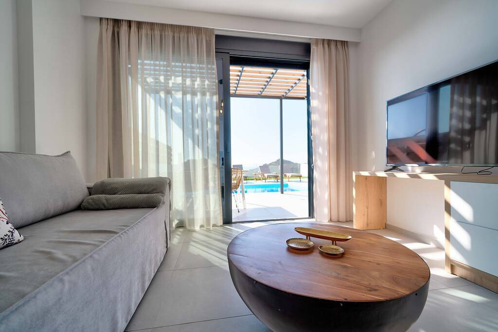 Ferienhaus für 4 Personen mit Pool in Rethymno und Umgebung