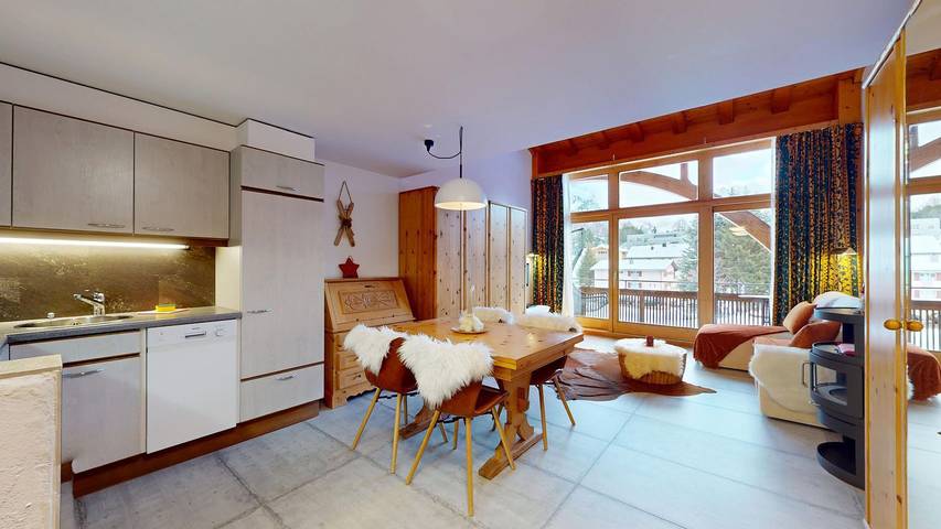 Ferienwohnung für 2 Personen, mit Balkon, mit Haustier in Maloja