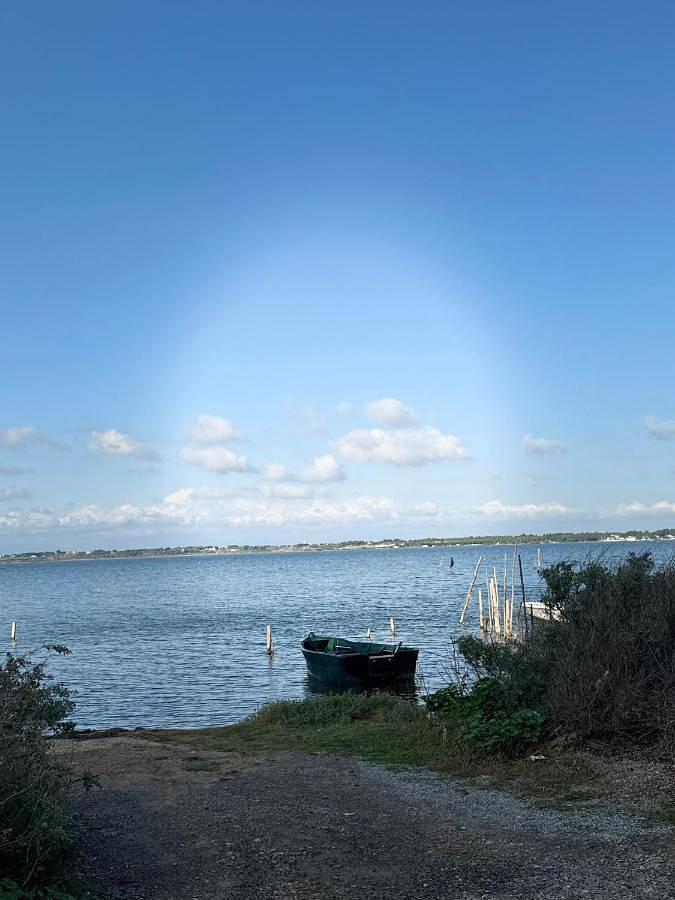 Apartamento para 4 personas, con vistas además de vistas al lago y terraza en Bages (Aude)