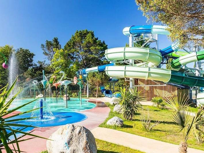 Camping Le Ruisseau des Pyrénées - Mobilheim 5 personen - Cottage Select Plus Tv Lv Clim Plancha - 2 Schlafzimmer - 4/5 pers. in Bidart, Bayonne und Umgebung