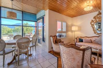 Gîte pour 4 personnes, avec terrasse et vue à Vevey