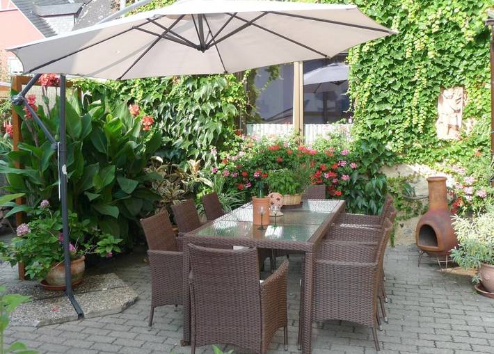 Ferienwohnung für 4 Personen, mit Garten und Ausblick in Zeltingen-Rachtig