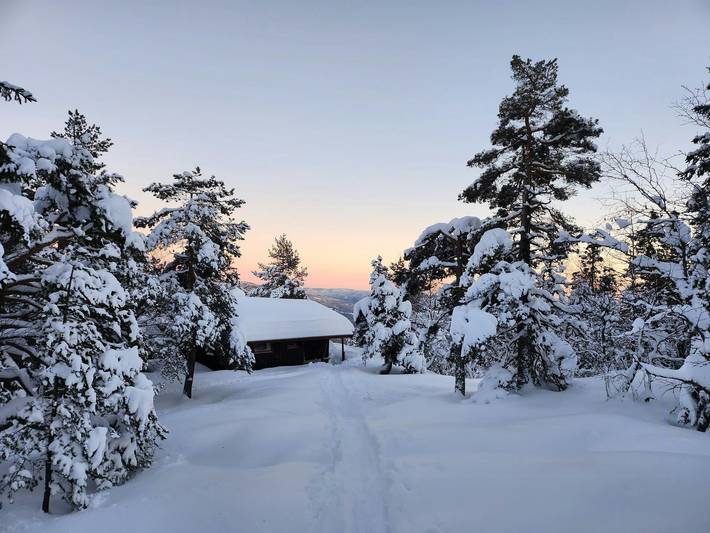 Ferienhaus für 4 Personen, mit Terrasse in Telemark