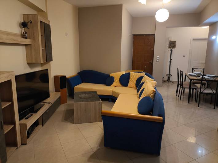 Apartamento entero, Apartamento 'Odysseas Nea Chora' con vistas al mar, Wi-Fi y aire acondicionado in Region de Chania
