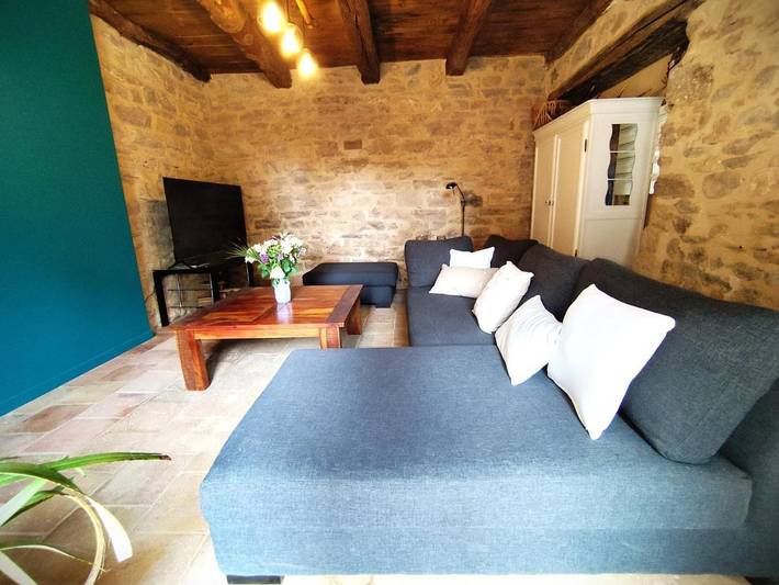 Location de vacances pour 12 personnes, avec Terrasse et Jardin ainsi que Piscine et Vue à Tonnac - 4