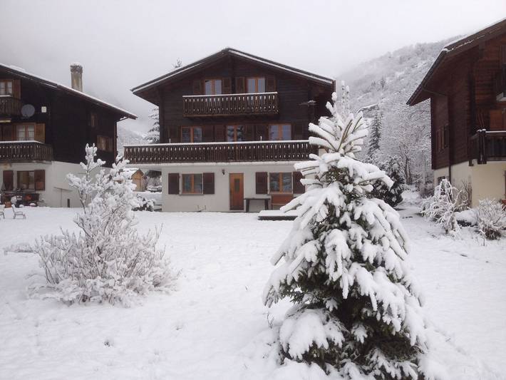 Ferienwohnung für 4 Personen, mit Terrasse und Garten in der Aletsch Arena