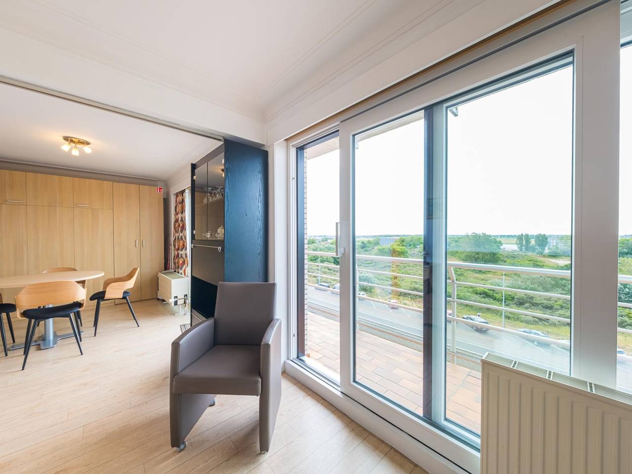 Gemütliches Studio im 5. Stock mit Terrasse in Middelkerke, Belgische Küste