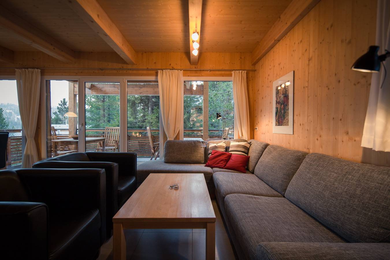 Ferienhaus # 33 mit Ir-Sauna und Whirlpool innen in Stadl-Predlitz, Turracher Höhe