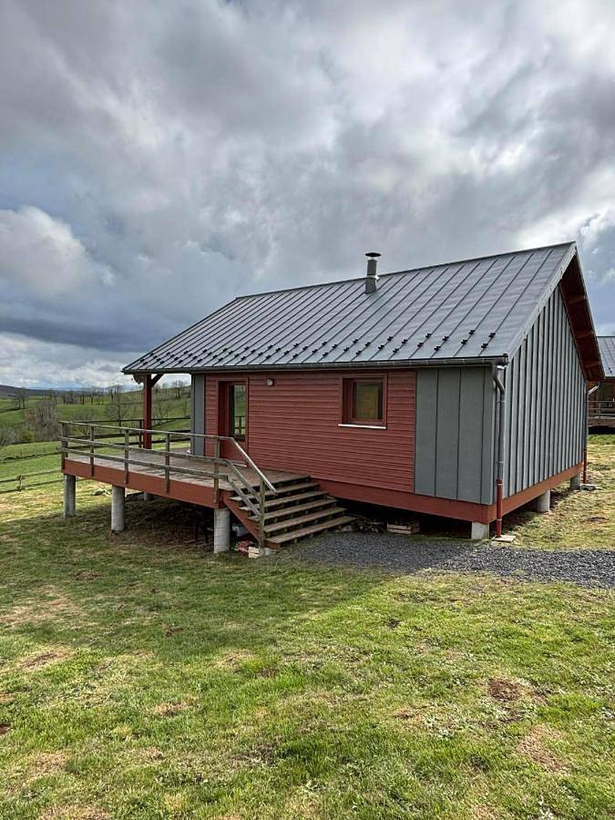 Chalet pour 6 personnes, avec Balcon et Terrasse ainsi que Jardin et Vue
