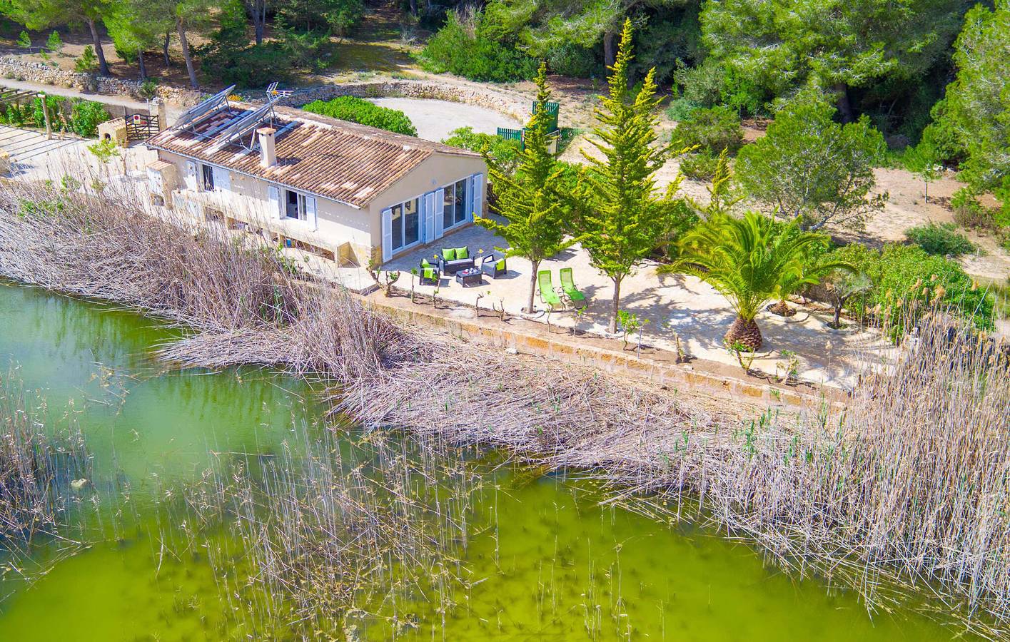 Mediterrane Terrassenwohnung - 2,5km zum Strand in Santanyí, Mallorcas Küste