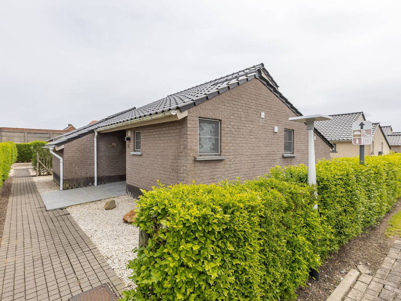 Ferienhaus in Gehweite zum Meer in Westende, Middelkerke