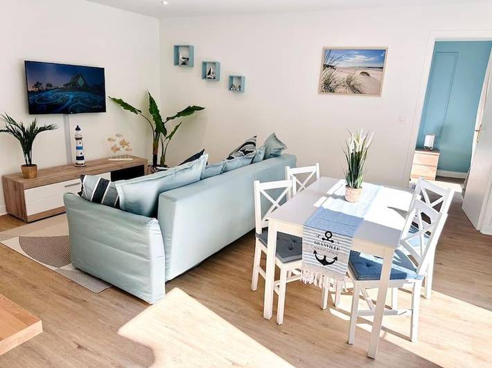 Gîte pour 6 personnes, avec balcon dans Casino Club Granville - 2