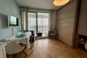 Gîte pour 4 personnes, avec piscine dans Plage du pont tournant