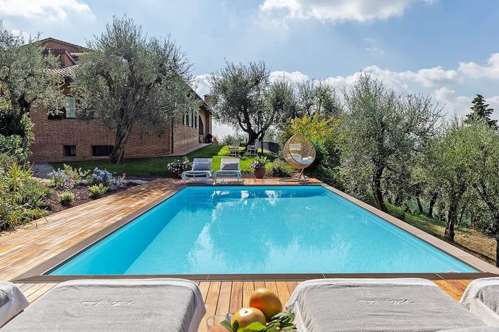 Ferienhaus für 8 Personen, mit Garten, mit Haustier