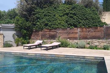 Cottage pour 6 personnes, avec piscine et jardin à Boisseron